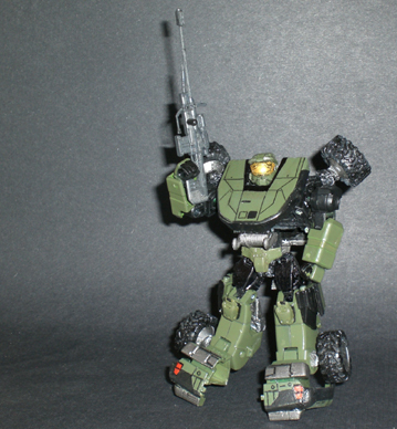 Illustration for article titled Halo Transformer on eBay: From Warthog to Master Chief